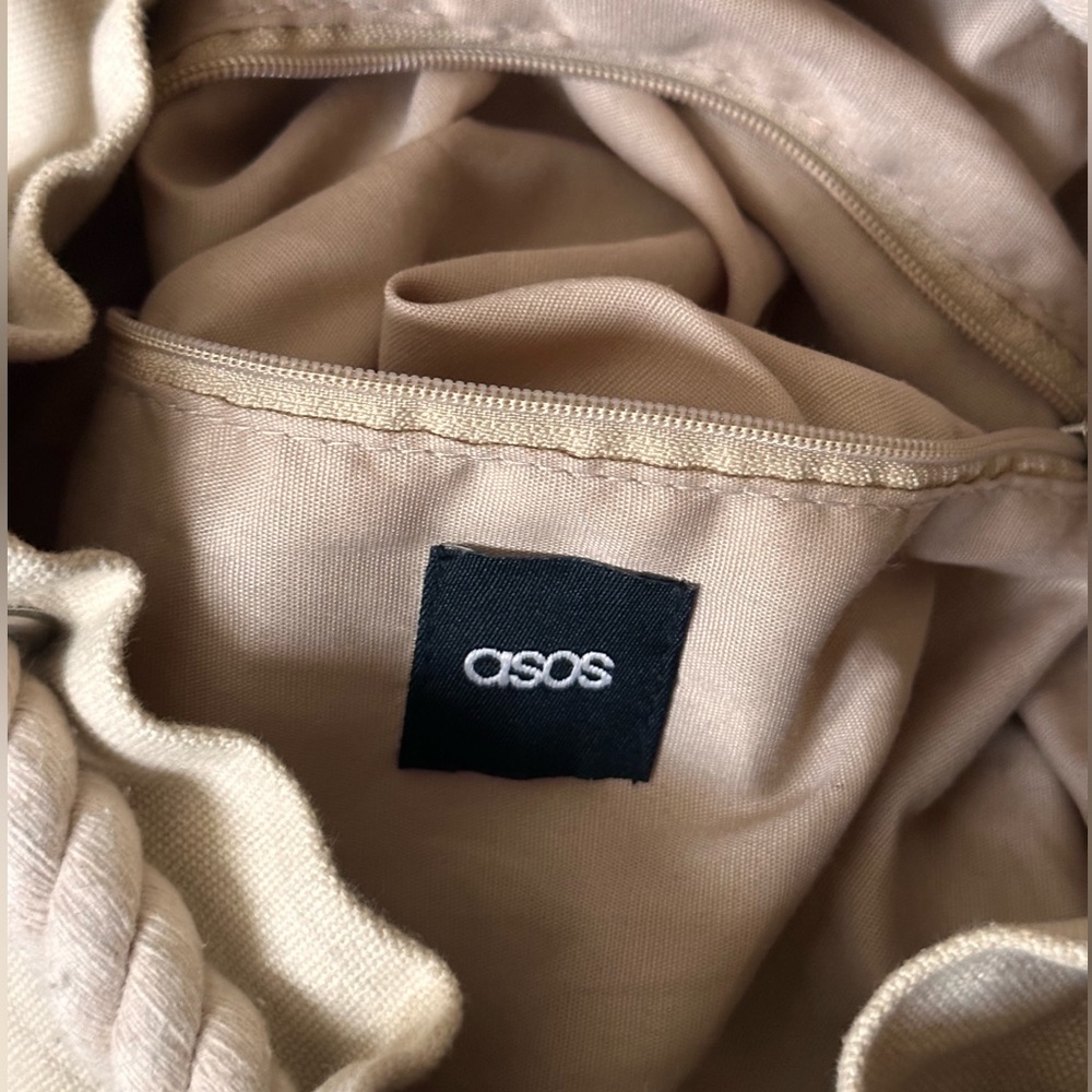 ASOS Oversized Duffel Bag / Backpack Rope Straps - Picture 6 of 8